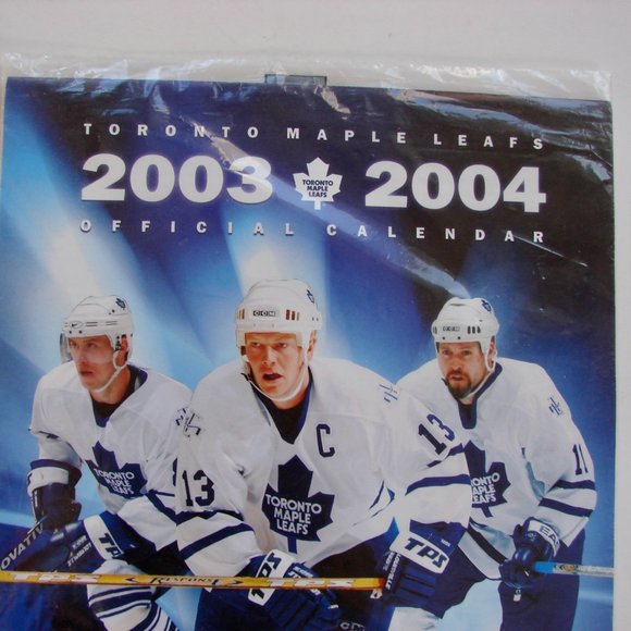 Toronto Maple Leafs NHL 2003 2004 Calendar SEALED Sundin Domi Collectible - Picture 2 of 6